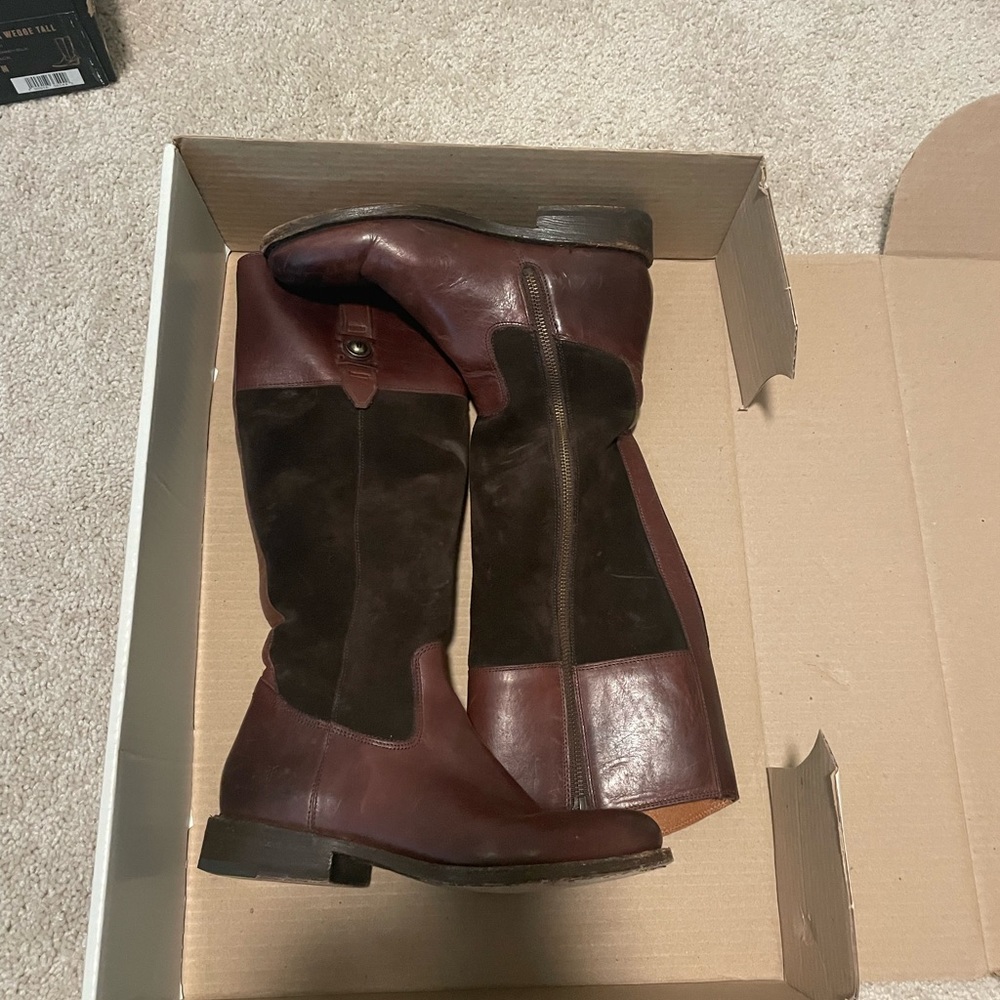 Frye Melissa Button Riding Boots